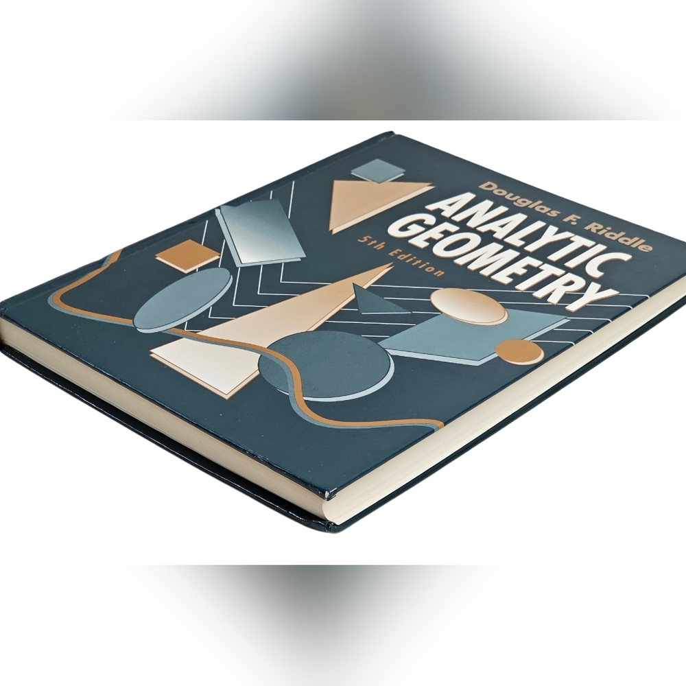 Analytical Geometry 5th Edition Hardcover Textbook Douglas Riddle 1992 Formulas - Picture 4 of 11